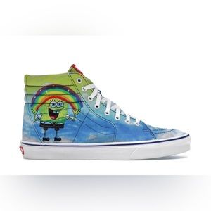 Vans Sk8-Hi 38 DX SpongeBob rainbow hi-top skater sneakers unisex m6 / w7.5